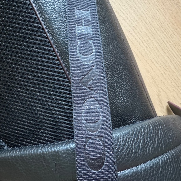 Coach metropolitan soft black backpack main image 9